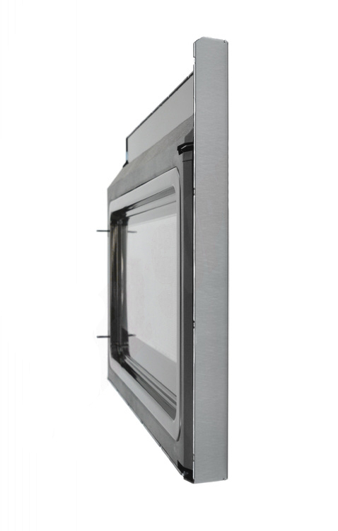 W11173813 - Genuine OEM Whirlpool Microwave Door Assembly, Stainless